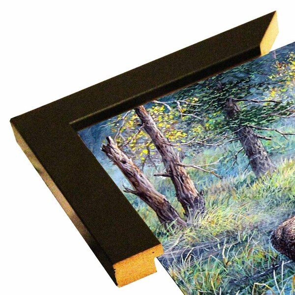 Moose Painting 1-JEFTIF78735 Print 12"x16" by Jeff Tift