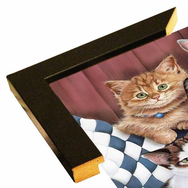 Cuddly Kittens-JENNEW10201 Print 24.25"x19.5" by Jenny Newland