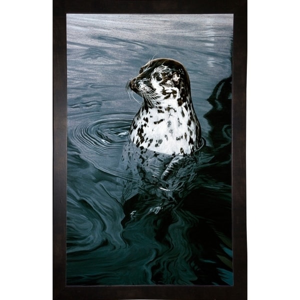 Harbor Seal-RONPAR10373 Print 36"x22.25" by Ron Parker