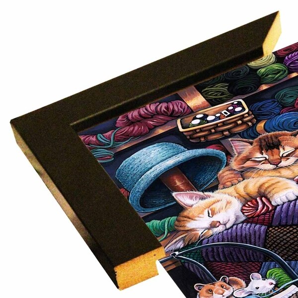 While Kittens Are Away Mice Will Play-JENNEW115475 Print 25.25"x34" by Jenny Newland