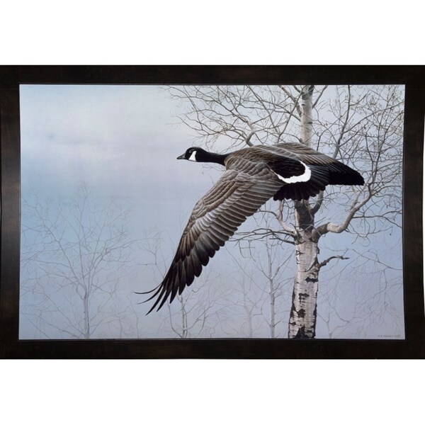 Winter Flight-RONPAR10510 Print 29.5"x44.25" by Ron Parker
