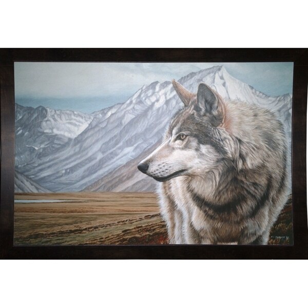 Distant Mountains-RONPAR10508 Print 23.25"x35" by Ron Parker
