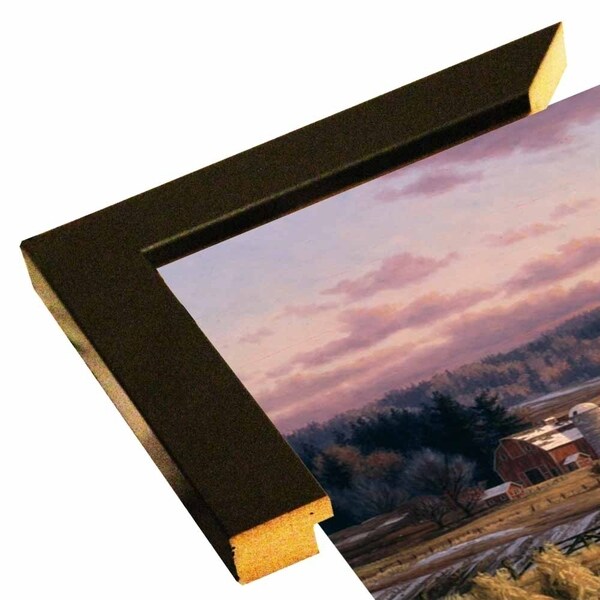 Late Autumn Dusk-RANVAN5534 Print 20.75"x35.25" by Randy Van Beek