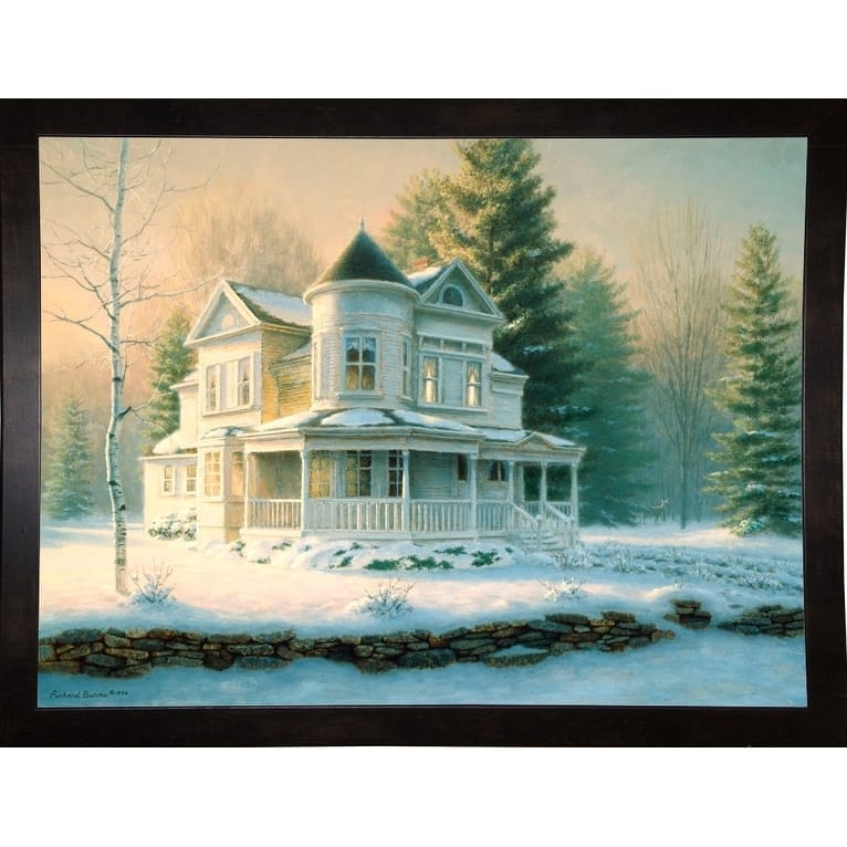 Stoddard's Lane-RICBUR13043 Print 20.5"x27.25" by Richard Burns