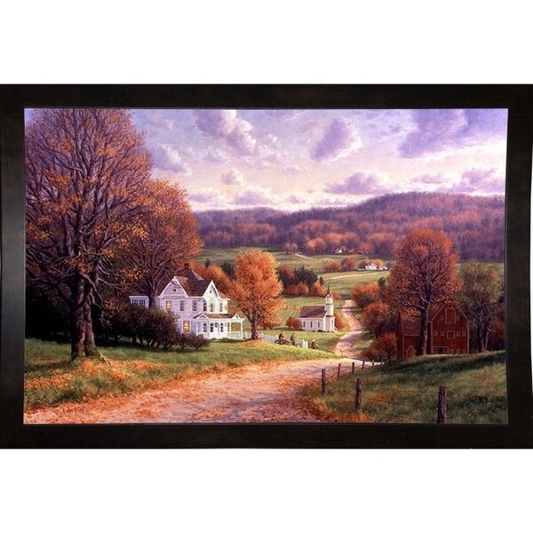 Saturday In October-RANVAN5539 Print 20.25"x27.25" by Randy Van Beek