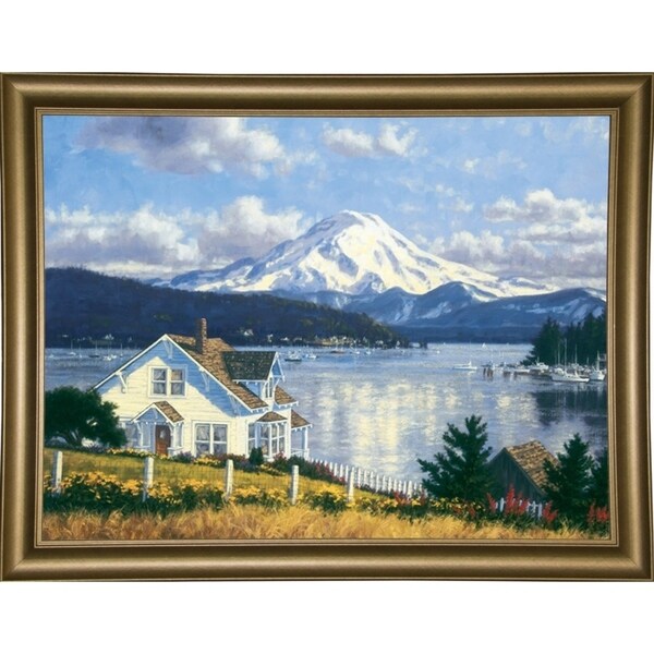 Gig Harbor Haven-RANVAN64830 Print 17.25"x23" by Randy Van Beek
