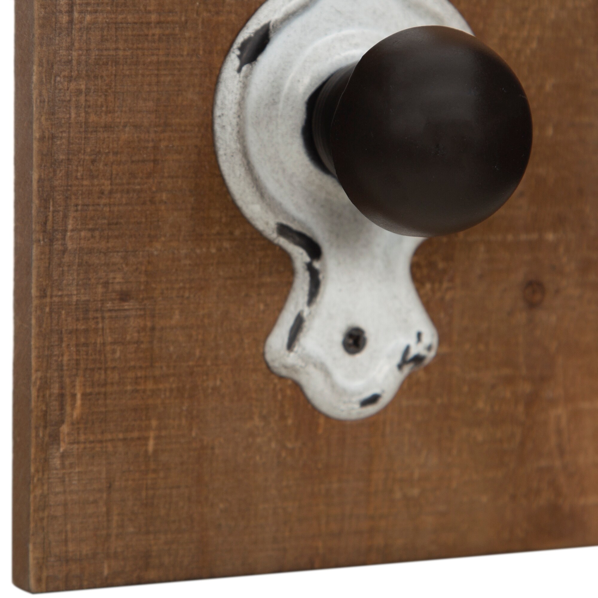 rustic hooks and knobs