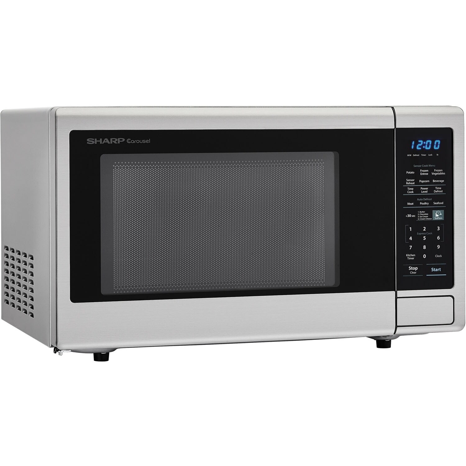Sharp Carousel 1 8 Cu Ft 1100w Countertop Microwave Oven In Sharp Carousel 1 8 Cu Ft 1100w