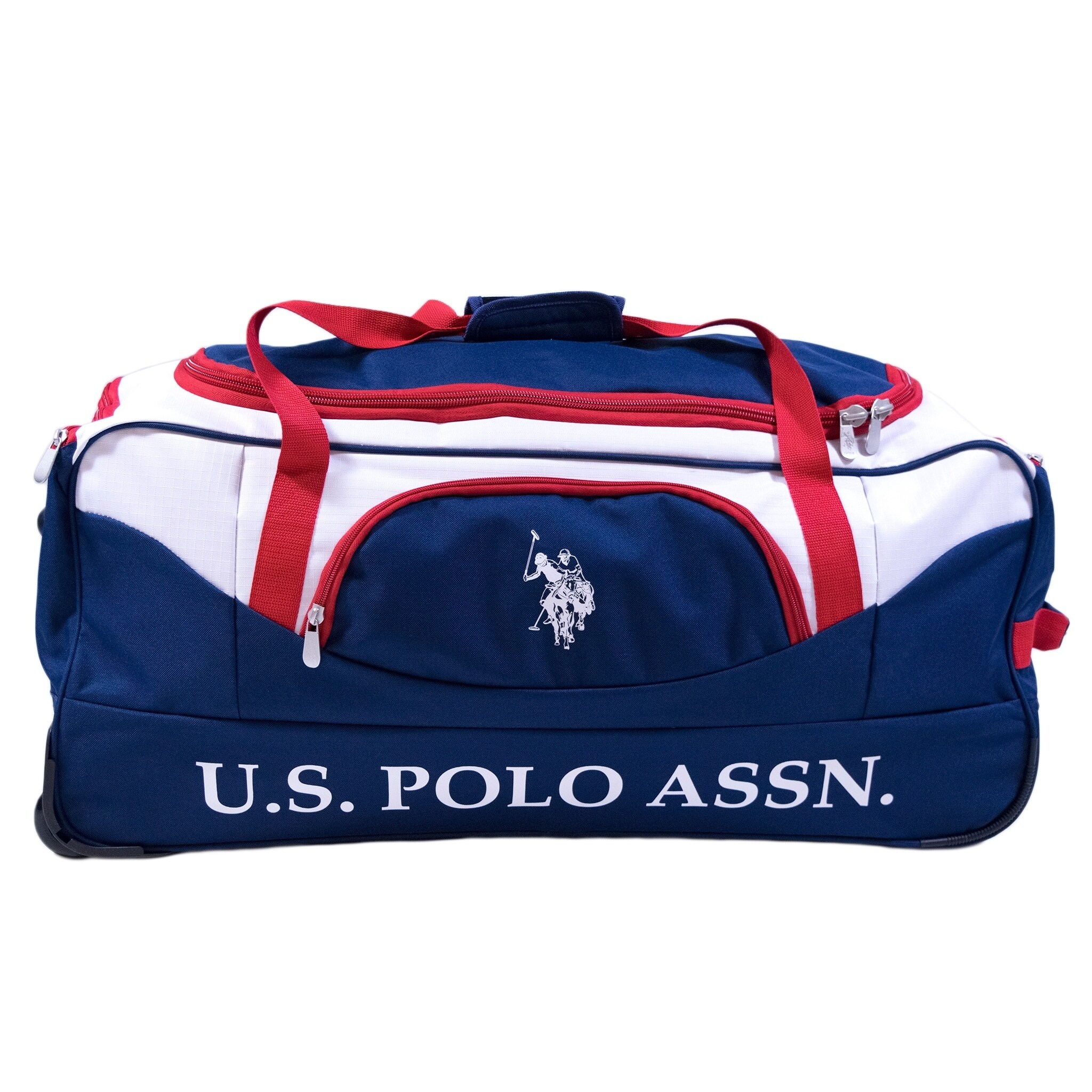 U S Polo Assn 30in Deluxe Rolling Duffle Bag