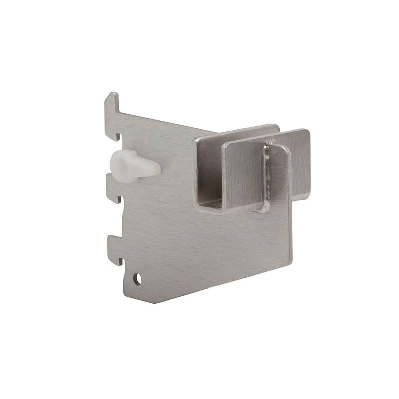 Econoco - BQCR3SN 3" Bracket with Nylon Stabilizer for 1/2" x 1" Tubing, in Satin Nickel - Pack of 25