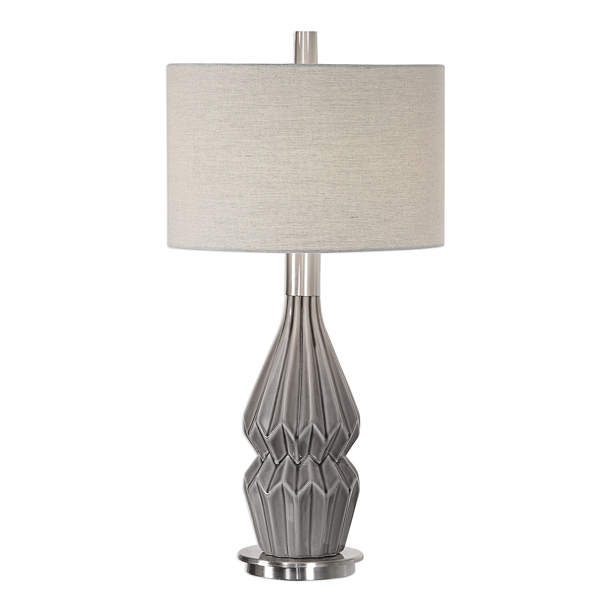 charcoal grey table lamp