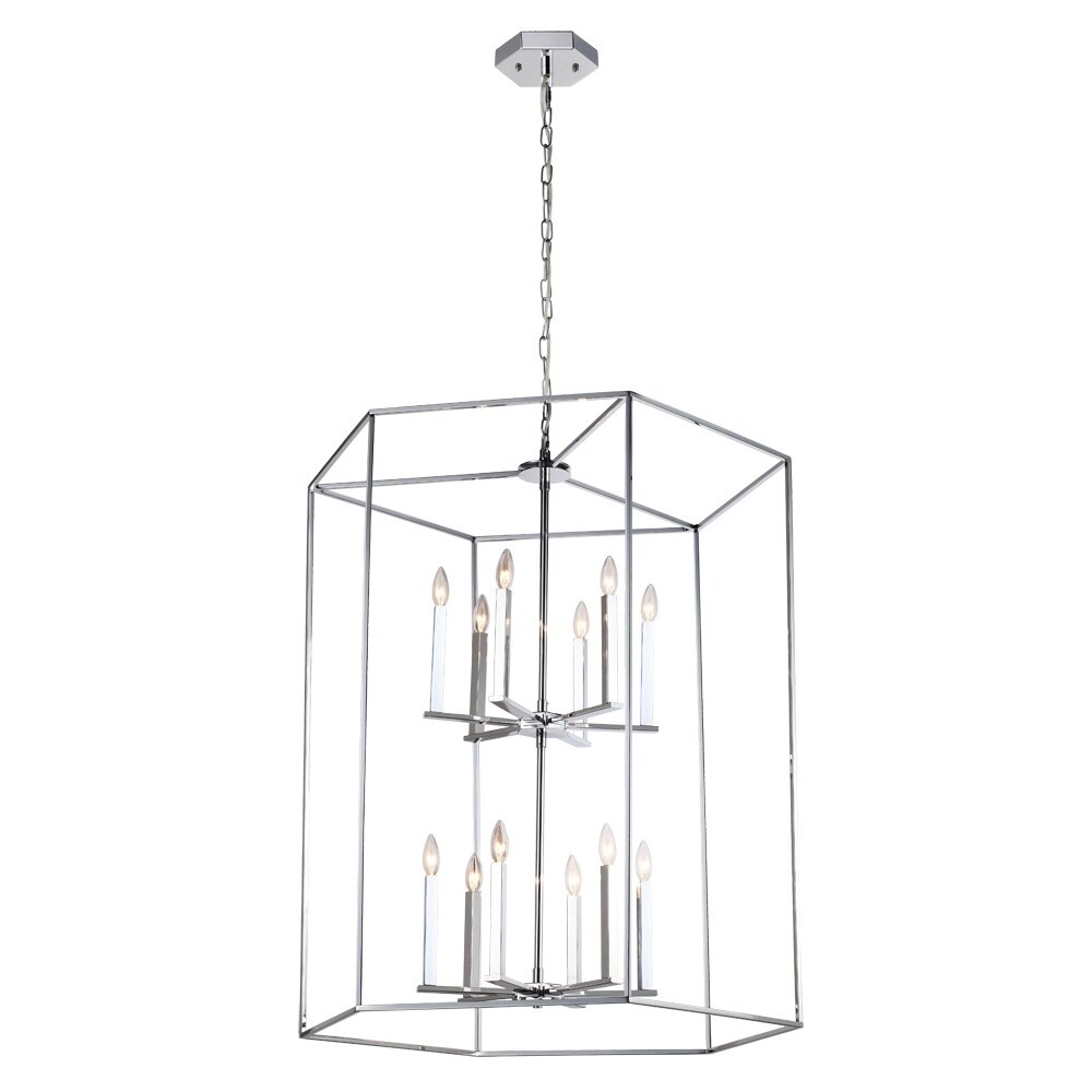 Modern Elegance AC10774CH Chandelier - Chandeliers For Bedrooms by Overstock.com
