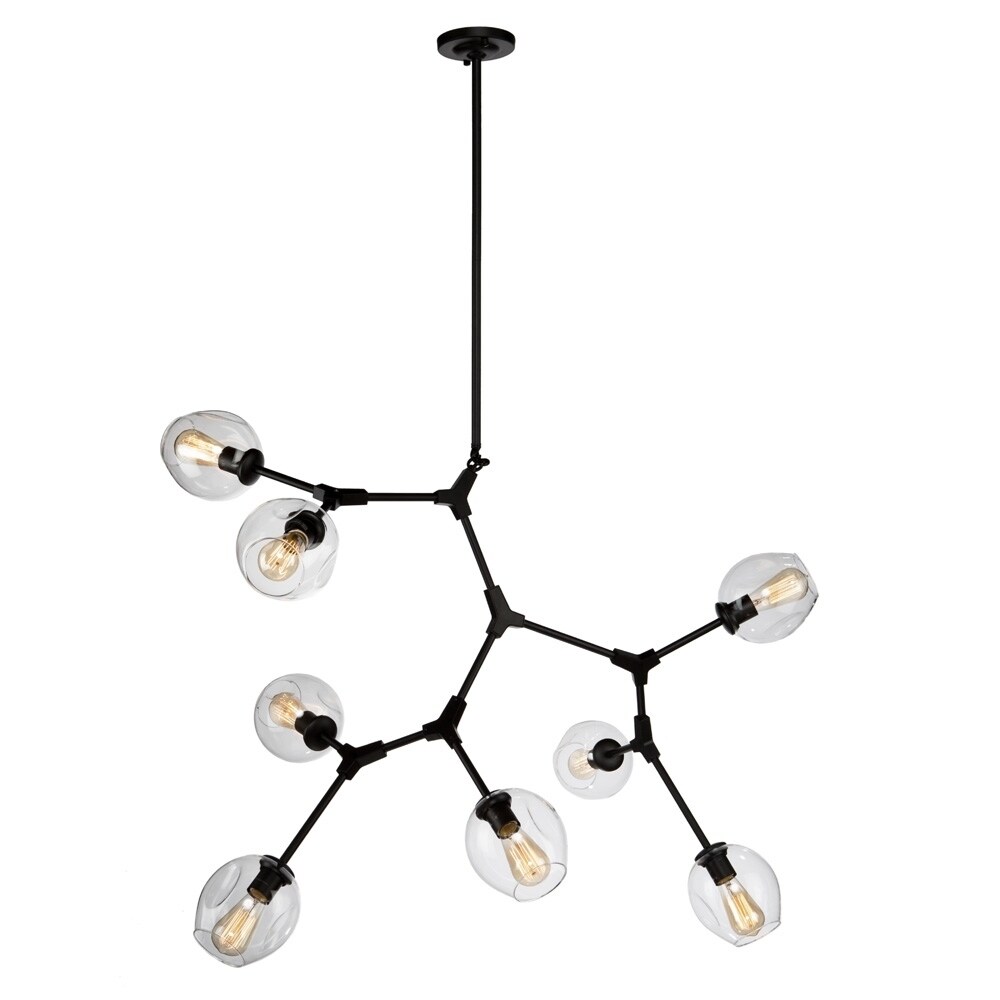 Organic JA14028BK Chandelier - Chandeliers For Bedrooms by Overstock.com