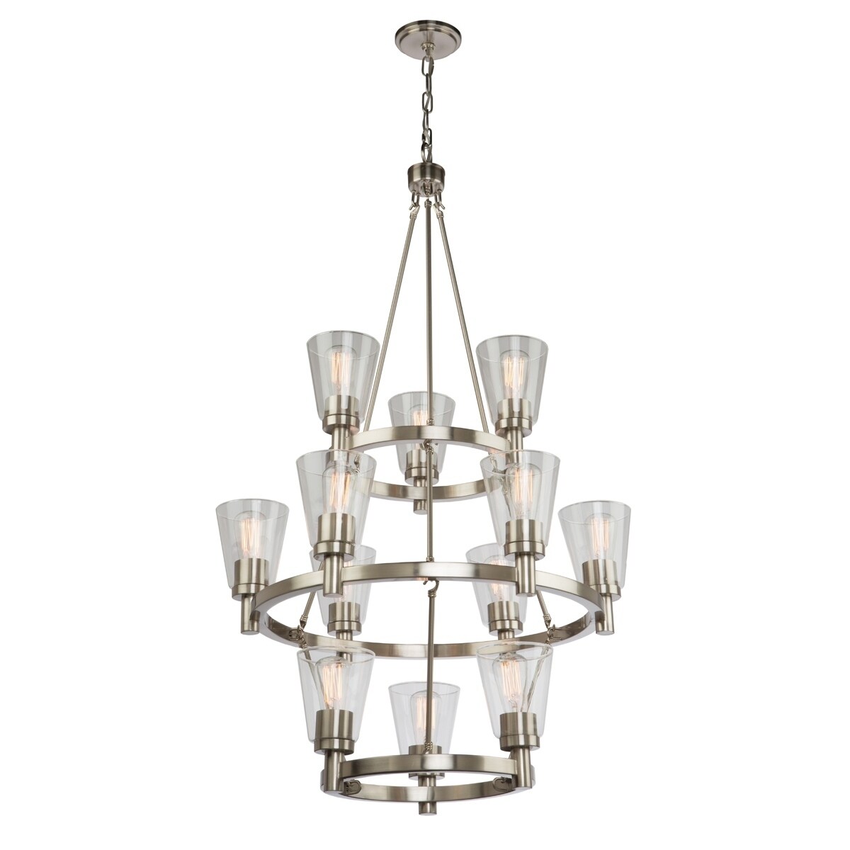 Clarence AC10762BN Chandelier - Chandeliers For Bedrooms by Overstock.com