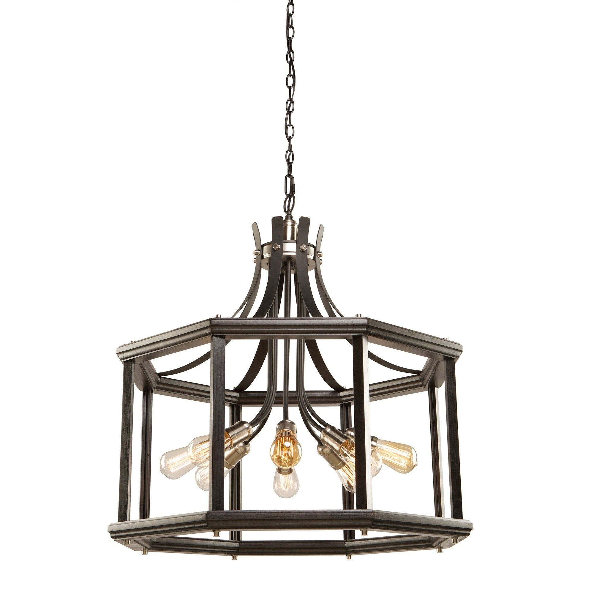 Sandalwood AC11228BN Chandelier - Chandeliers For Bedrooms by Overstock.com