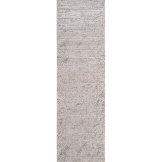 Momeni Dalston Machine Made Polyester and Polypropylene Grey Runner - 2'3" x 7'6" Runner