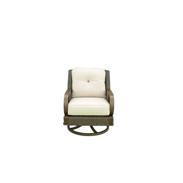 Courtyard Casual Brookstone Brown Polyrattan Outdoor 4 Pc Brookstone Brown Polyrattan Outdoor