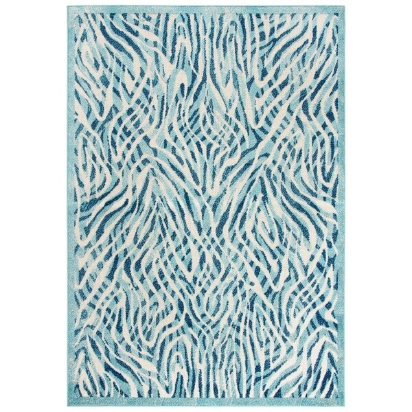 Sydney Abstract Cream Area Rug - (7'10" x 10'5") - 7'10" x 10'5"