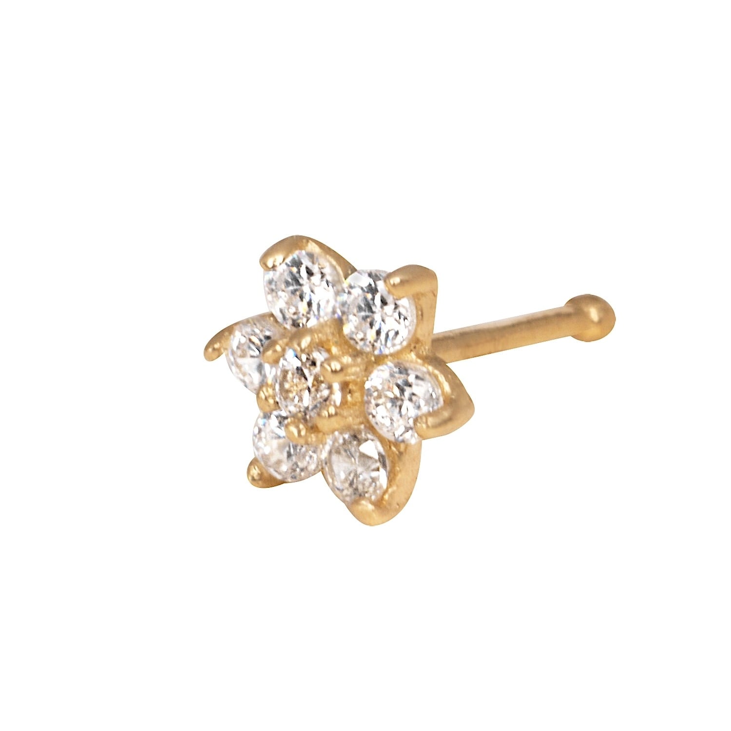 Curata Solid 14K Yellow or White Gold 