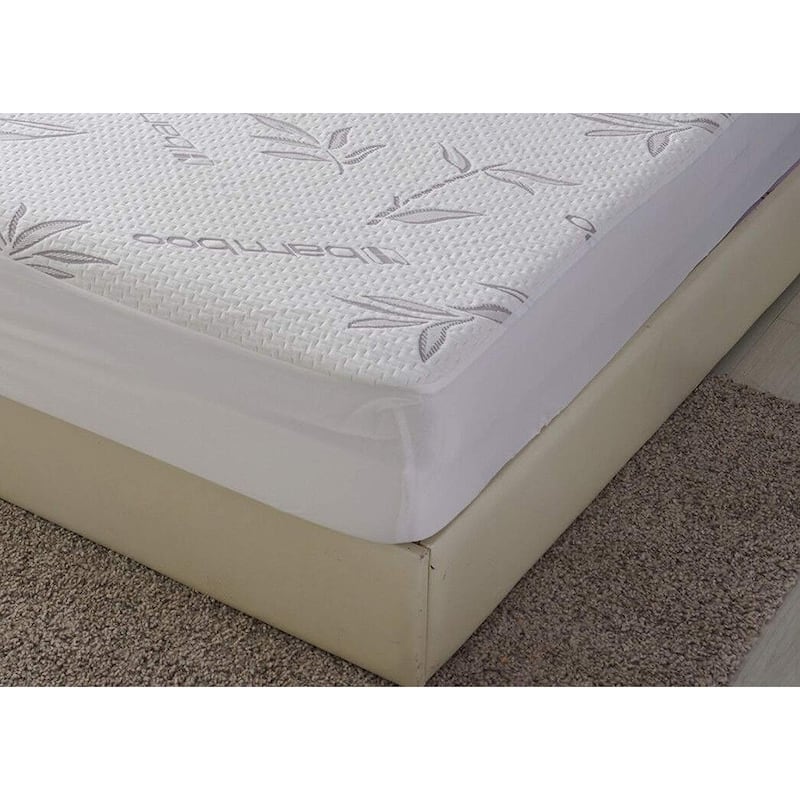 Elegant Comfort Premium Bamboo 100% Waterproof Fitted Mattress Protector