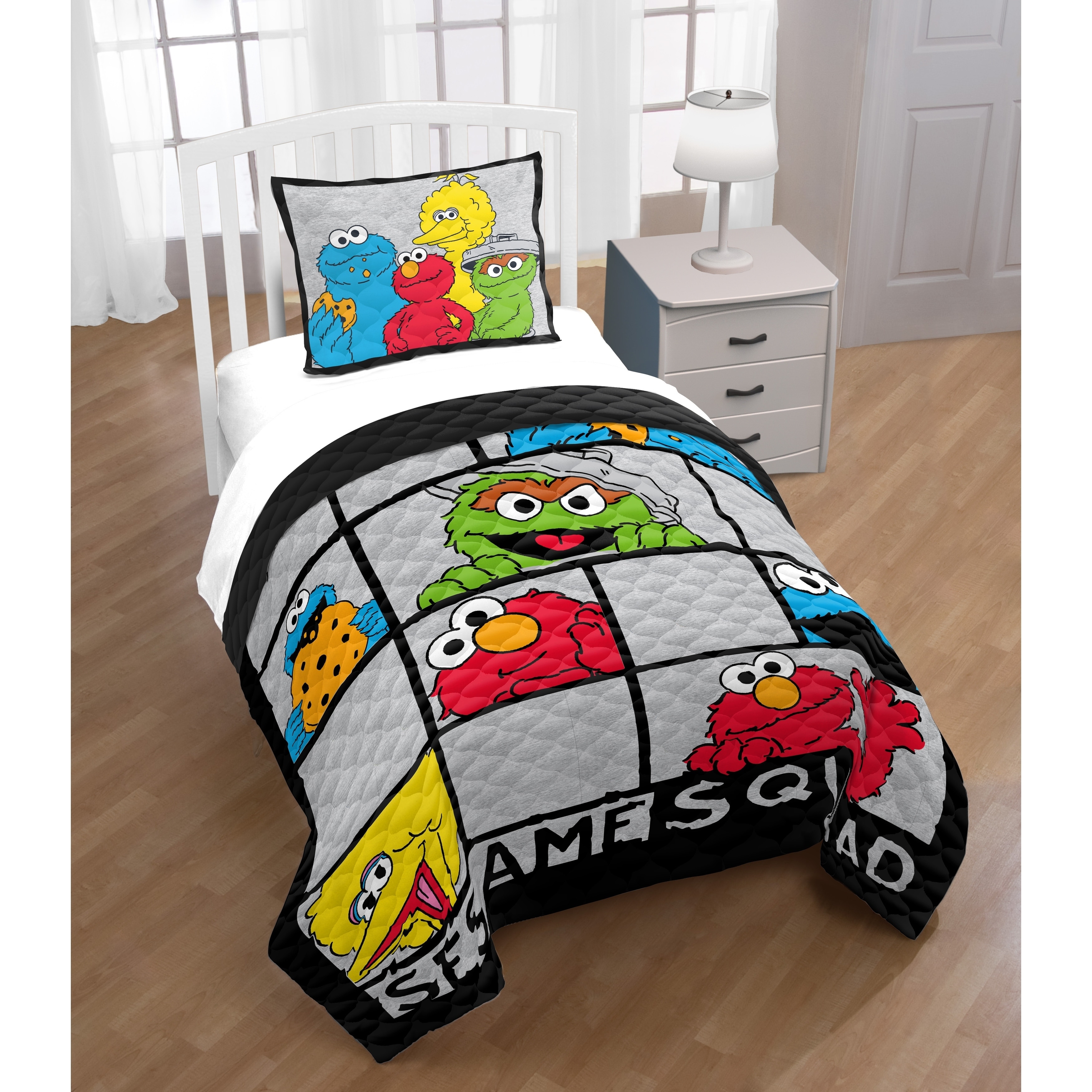Sesame Street Hip Elmo Twin/Full Quilt Bed Bath Beyond 24217450