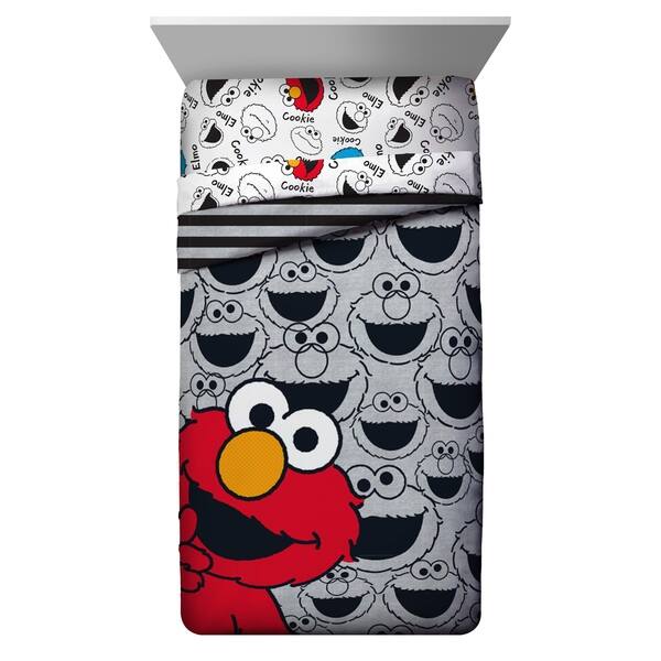 Shop Sesame Street Hip Elmo Twin Comforter Free Shipping Today