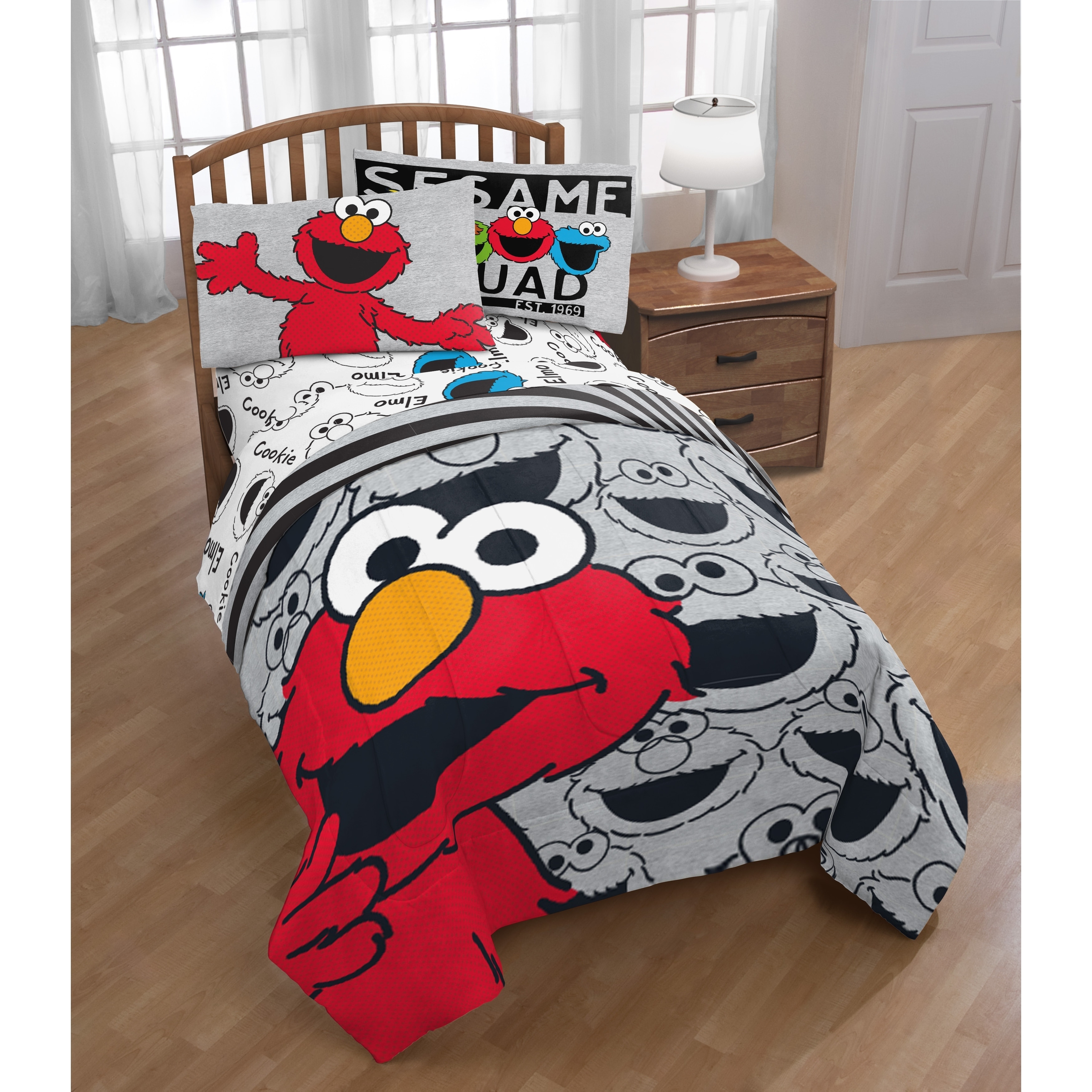 Shop Sesame Street Hip Elmo Twin Comforter Overstock 24217451