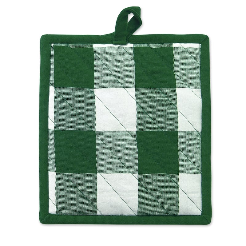 DII Buffalo Check Kitchen Potholder Set (Set of 2)