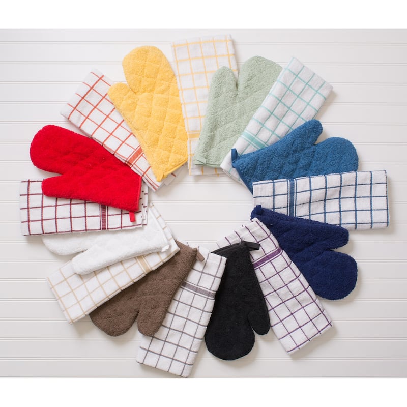 DII Terry Kitchen Potholder Set (Set of 3)