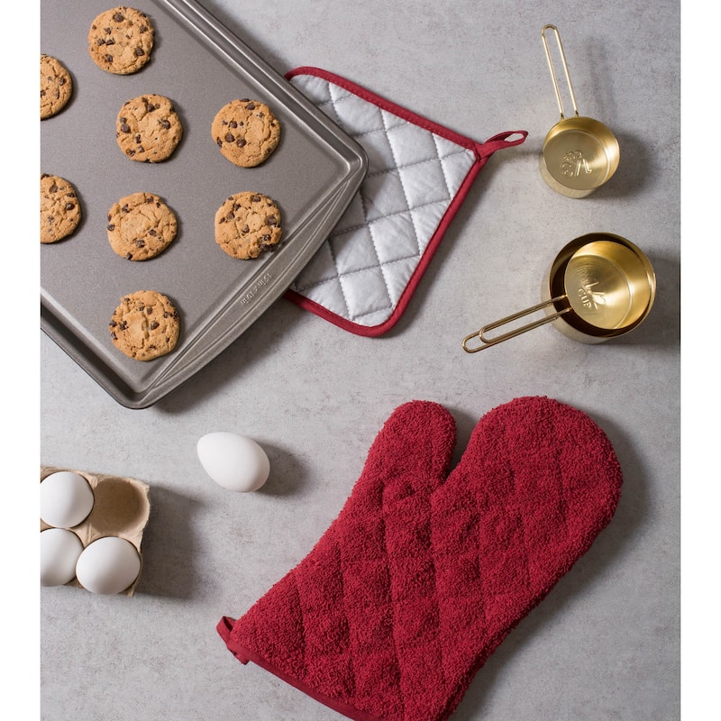 DII Terry Kitchen Potholder Set (Set of 3)