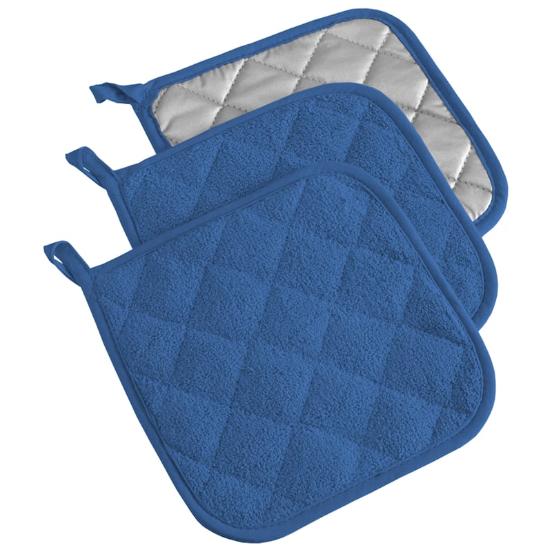 DII Terry Kitchen Potholder Set (Set of 3)