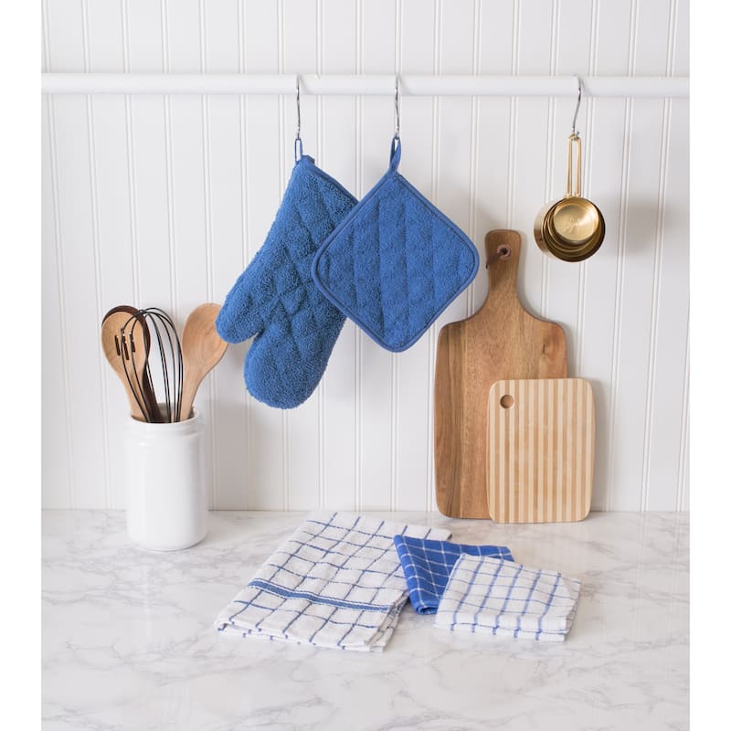 DII Terry Kitchen Potholder Set (Set of 3)
