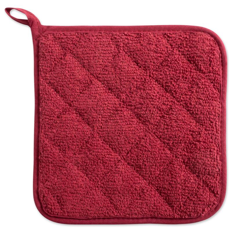 DII Terry Kitchen Potholder Set (Set of 3)
