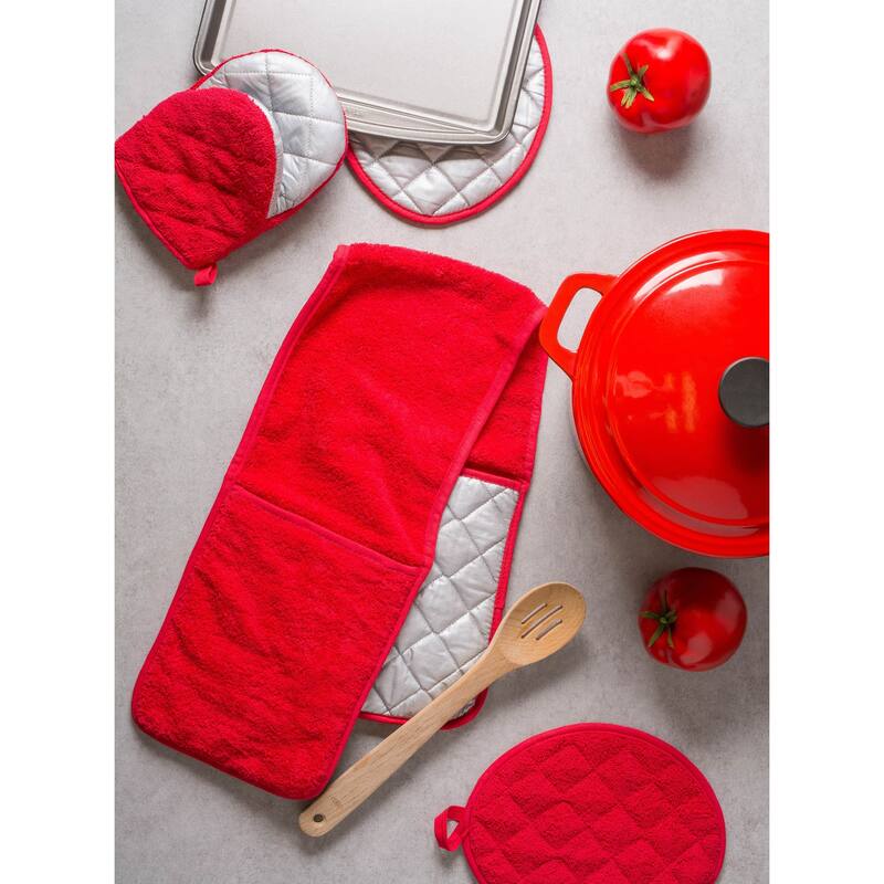 DII Oval Kitchen Potholder Set (Set of 2)