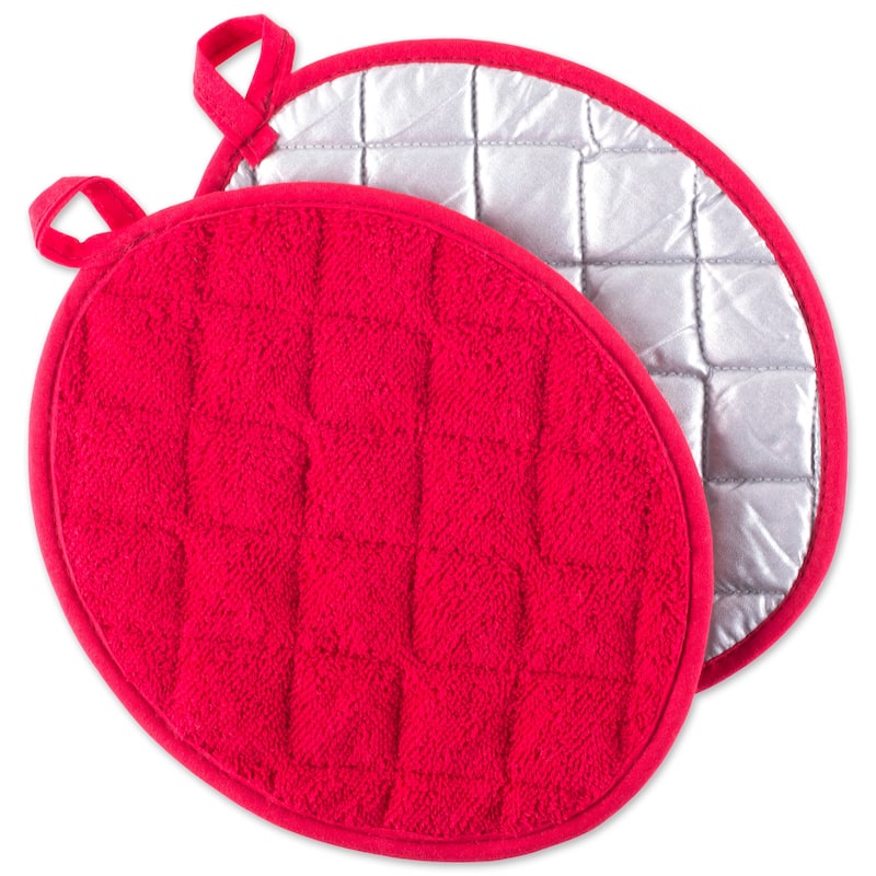 DII Oval Kitchen Potholder Set (Set of 2)