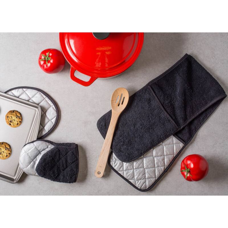 DII Oval Kitchen Potholder Set (Set of 2)