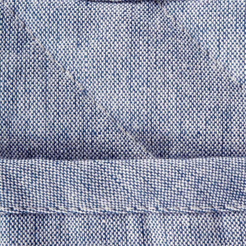 DII Solid Chambray Potholder Set (Set of 2)