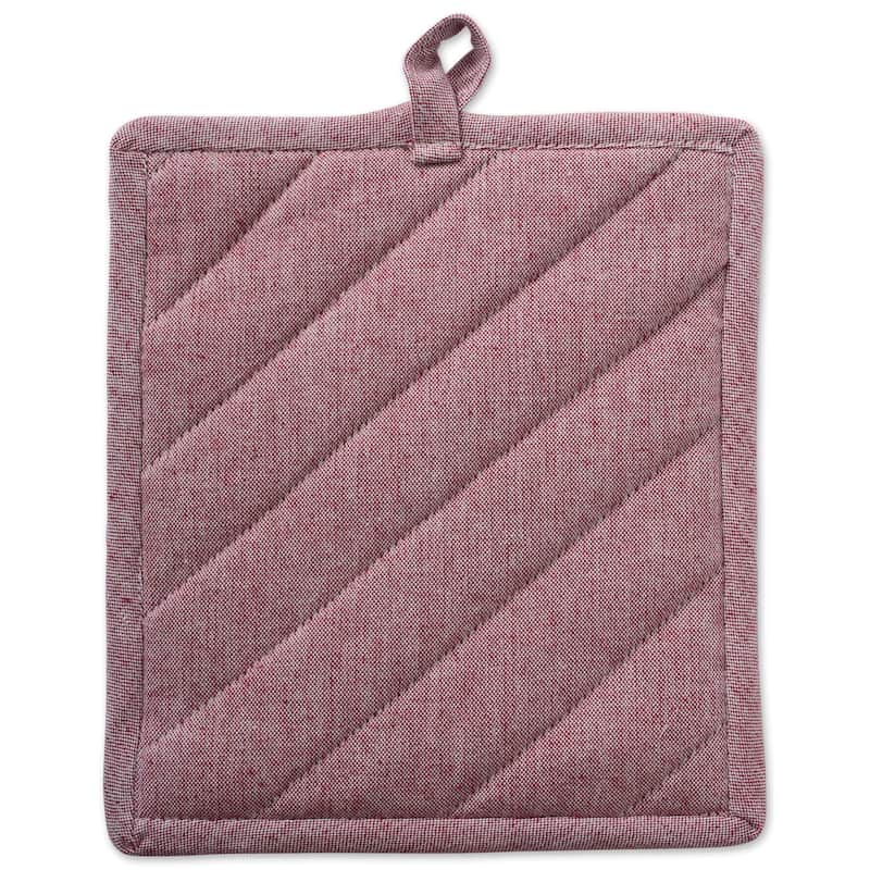 DII Solid Chambray Potholder Set (Set of 2)