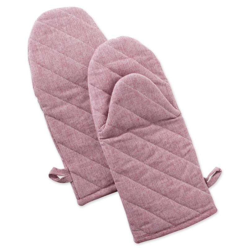 DII Solid Chambray Potholder Set (Set of 2)