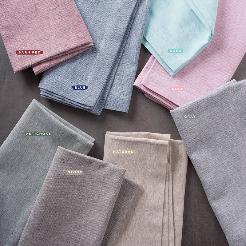 DII Solid Chambray Potholder Set (Set of 2)