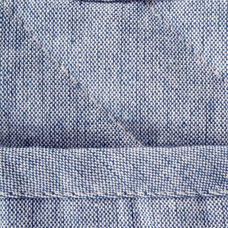 DII Solid Chambray Potholder Set (Set of 2)
