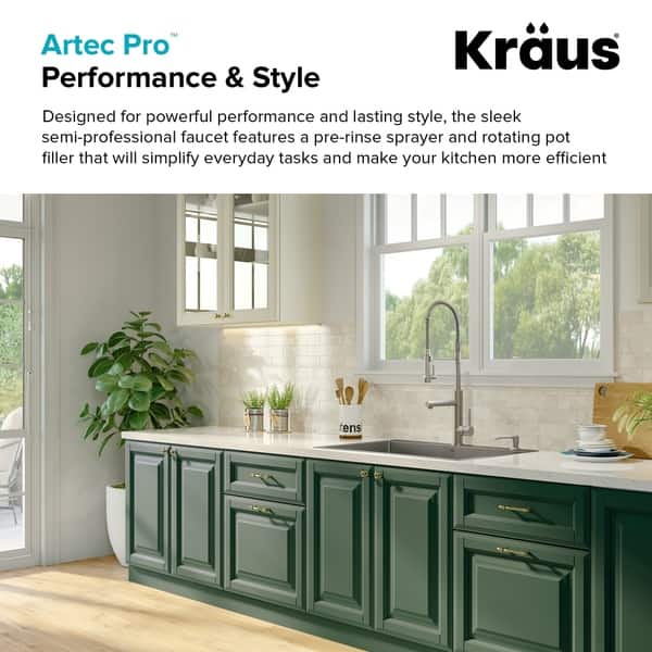 Shop Kraus Kpf 1603 Artec Pro 2 Function Commercial Pre Rinse