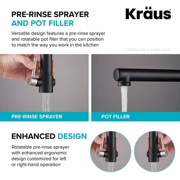 Shop Kraus Kpf 1603 Artec Pro 2 Function Commercial Prerinse