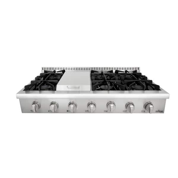 Thor Kitchen - 48 Gas Range Top with Griddle - On Sale - Bed Bath