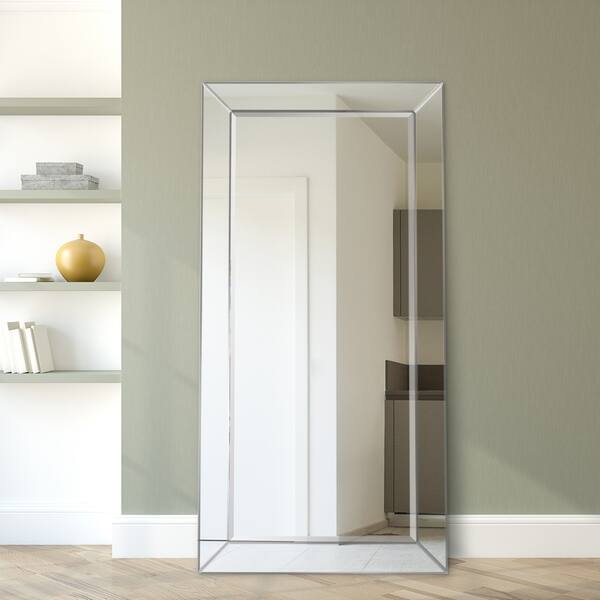 Shop Moderno Beveled Leaner Wall Mirror Bathroom Bedroom