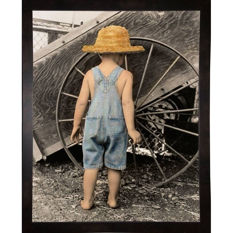 001 Discovering The Wheel-SHAFOR2937 Print 33.75"x26.75" by Sharon Forbes