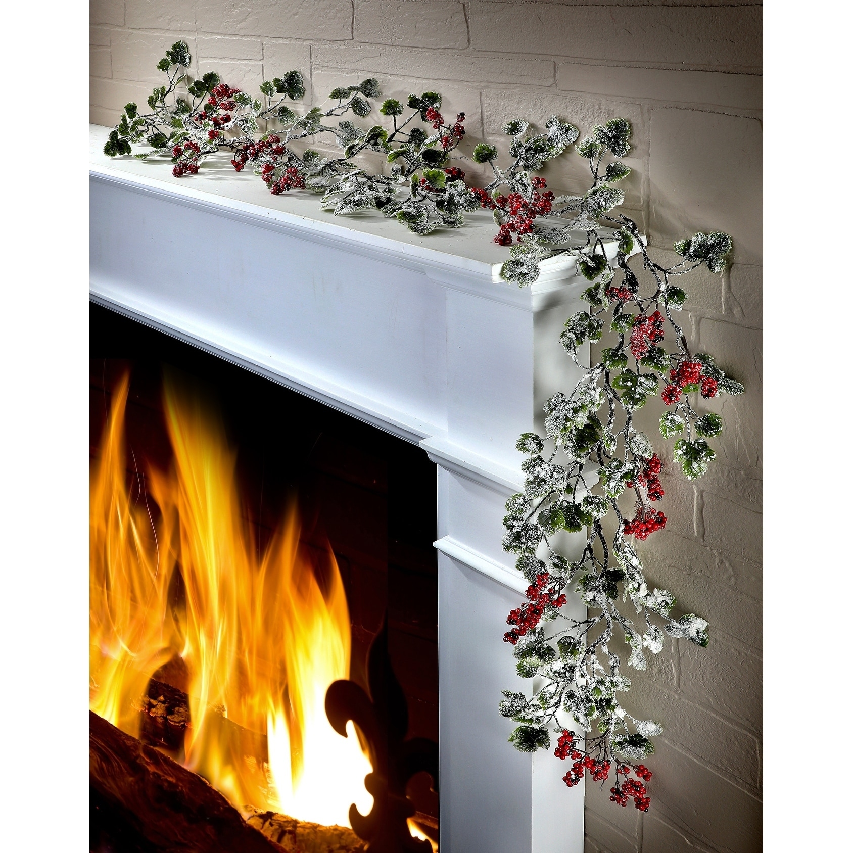 Hearth & Hand with Magnolia Wood Garland 12 Feet