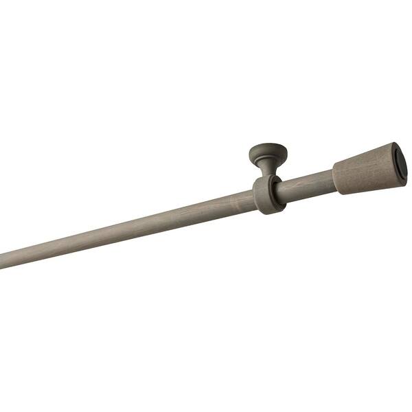Shop Intensions Smoke Collection 95 Inch Curtain Rod With Saxy