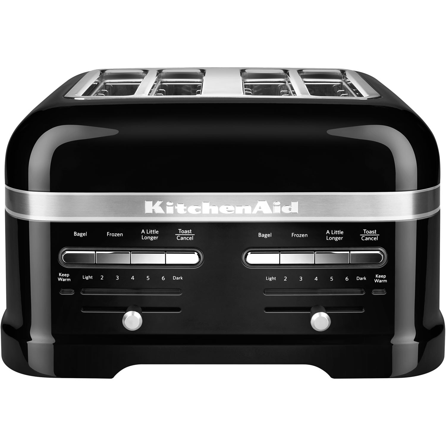 KitchenAid Pro Line 4-Slice Automatic Toaster with Dual Independent  Controls in Candy Apple Red - Bed Bath & Beyond - 24224221