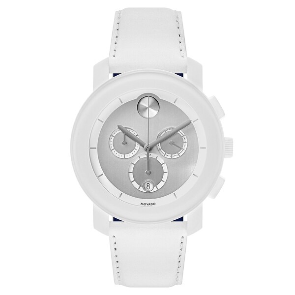 white movado watch